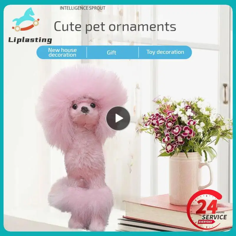 

Милая, ленивая и динамичная Реалистичная имитация имитации декоративных украшений для ложной собаки, нелегко сломать, удобно