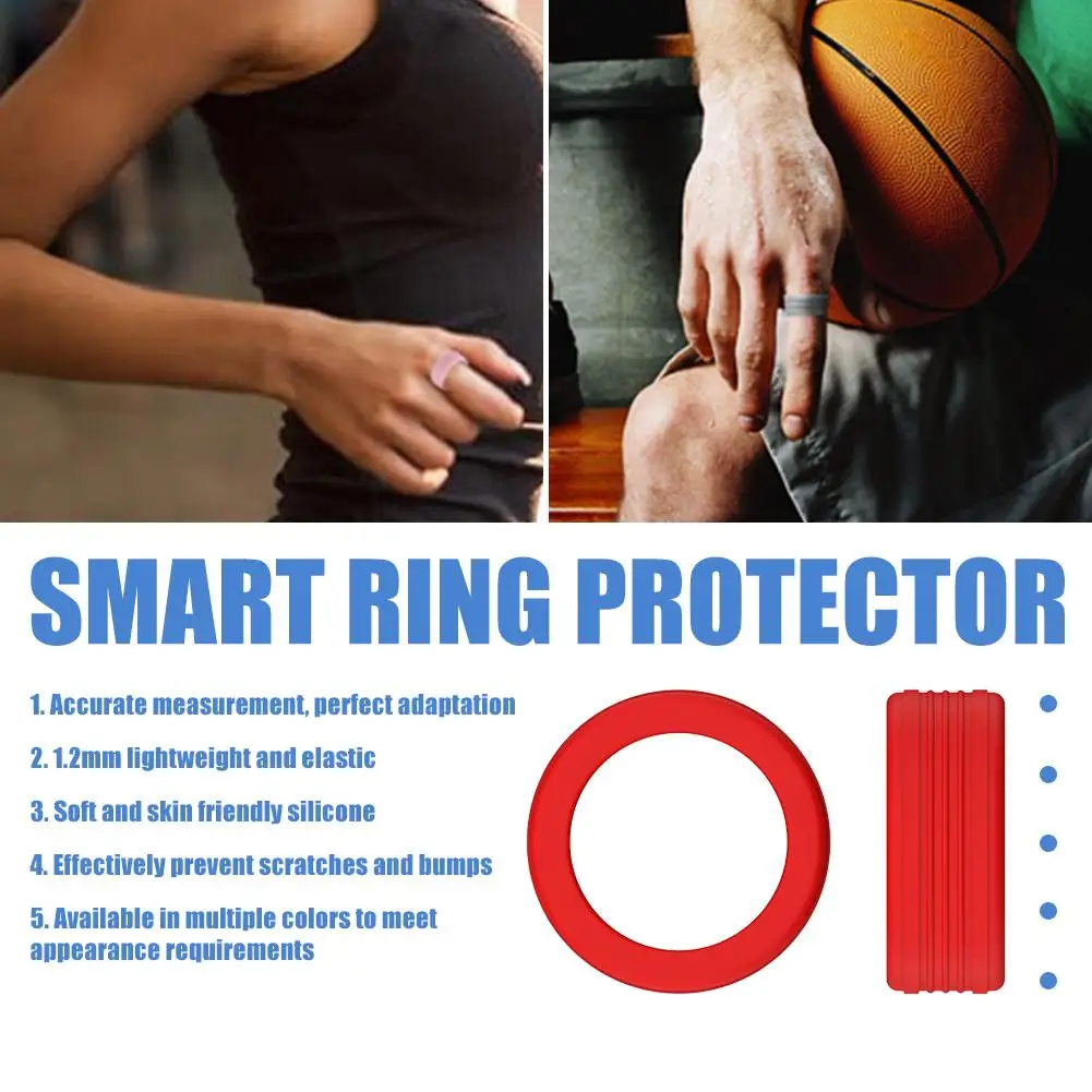 Para Oura Ring Gen4 funda protectora anillo inteligente Protector Universal anillo de silicona funda protectora para Samsung antiarañazos