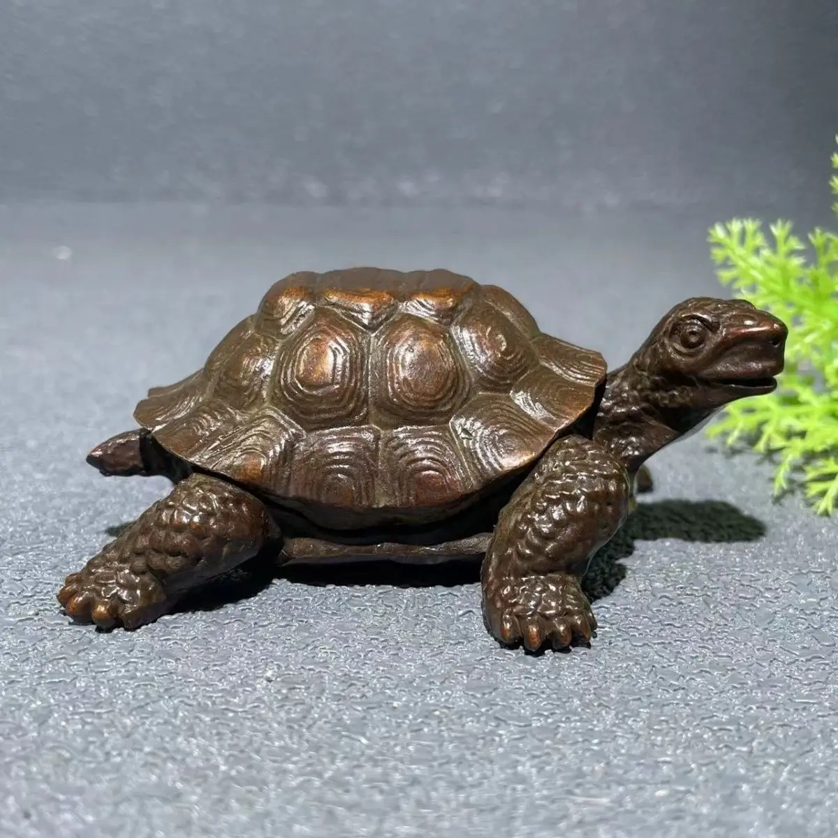 Retro turtle incense burner Ornament Decoration Tea Pet Figurines Desk Decor Accessories
