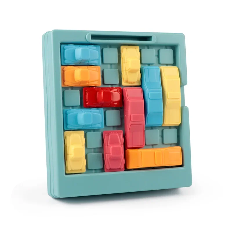 어린이 자동차 미로 보드 게임 - 소년과 소녀에게 적합한 논리적 사고 및 지능 훈련을 위한 교육 장난감