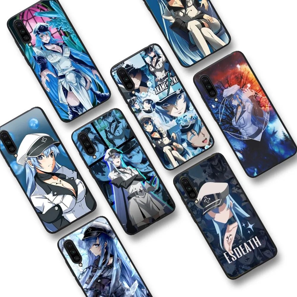 Akame Ga Kill Esdeath Phone Case For Xiaomi Mi 5X 8 9 10 11 12 lite pro 10T PocoX3pro PocoM3 Note 10 pro lite