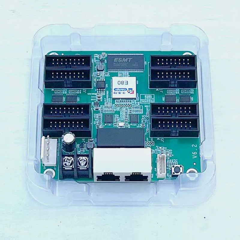Colorlight E80 Full Color LED Display Screen Receiving Card Indoor RBG Electronic Large Screen Module HUB75 Video Control Card