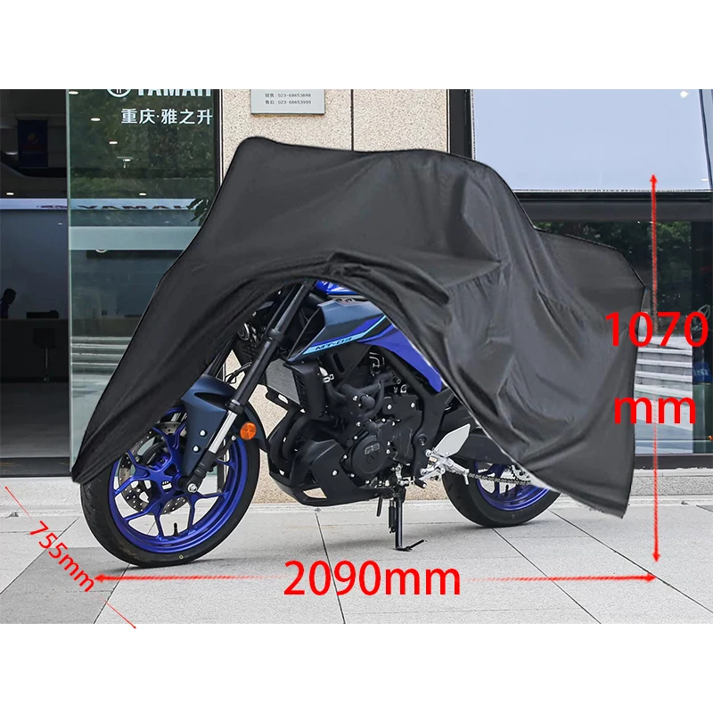 

For Yamaha MT-03 motorcycle cover Full car Sun protection dust no ear thickened Oxford cloth raincover