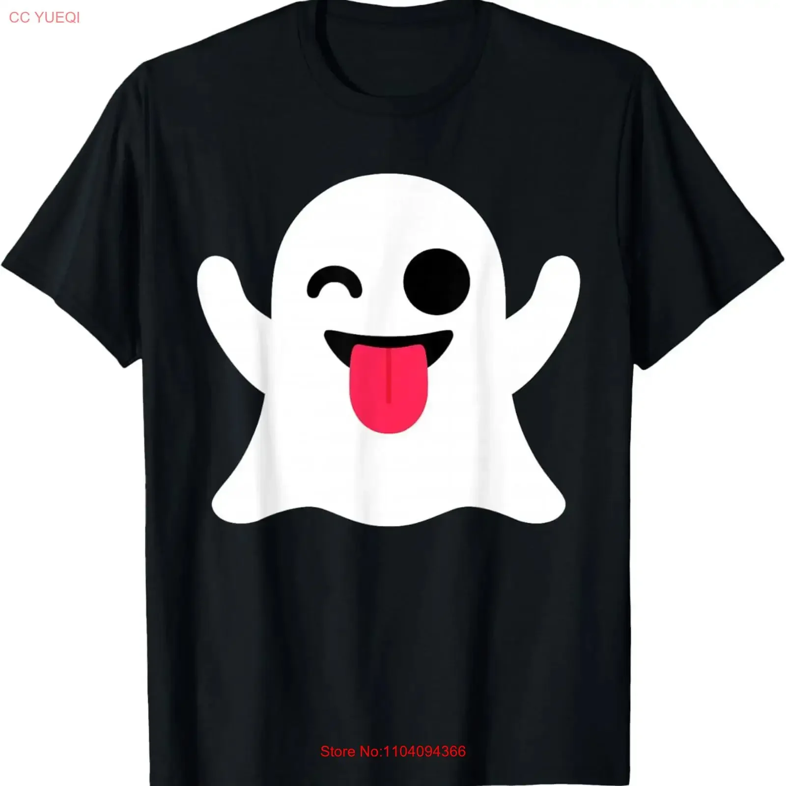 T-shirt unisexe vintage délavé avec motif graphique fantôme Boo amusant pour Halloween, vêtement de créateur extensible et tendance