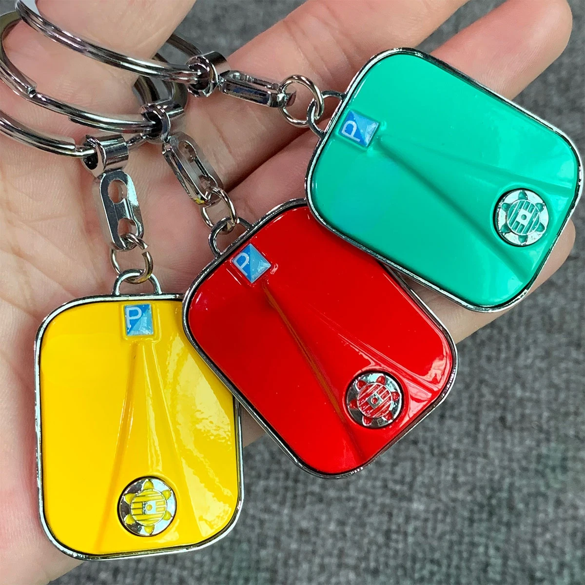 Chrome Keychain Zinc Alloy KeyRing