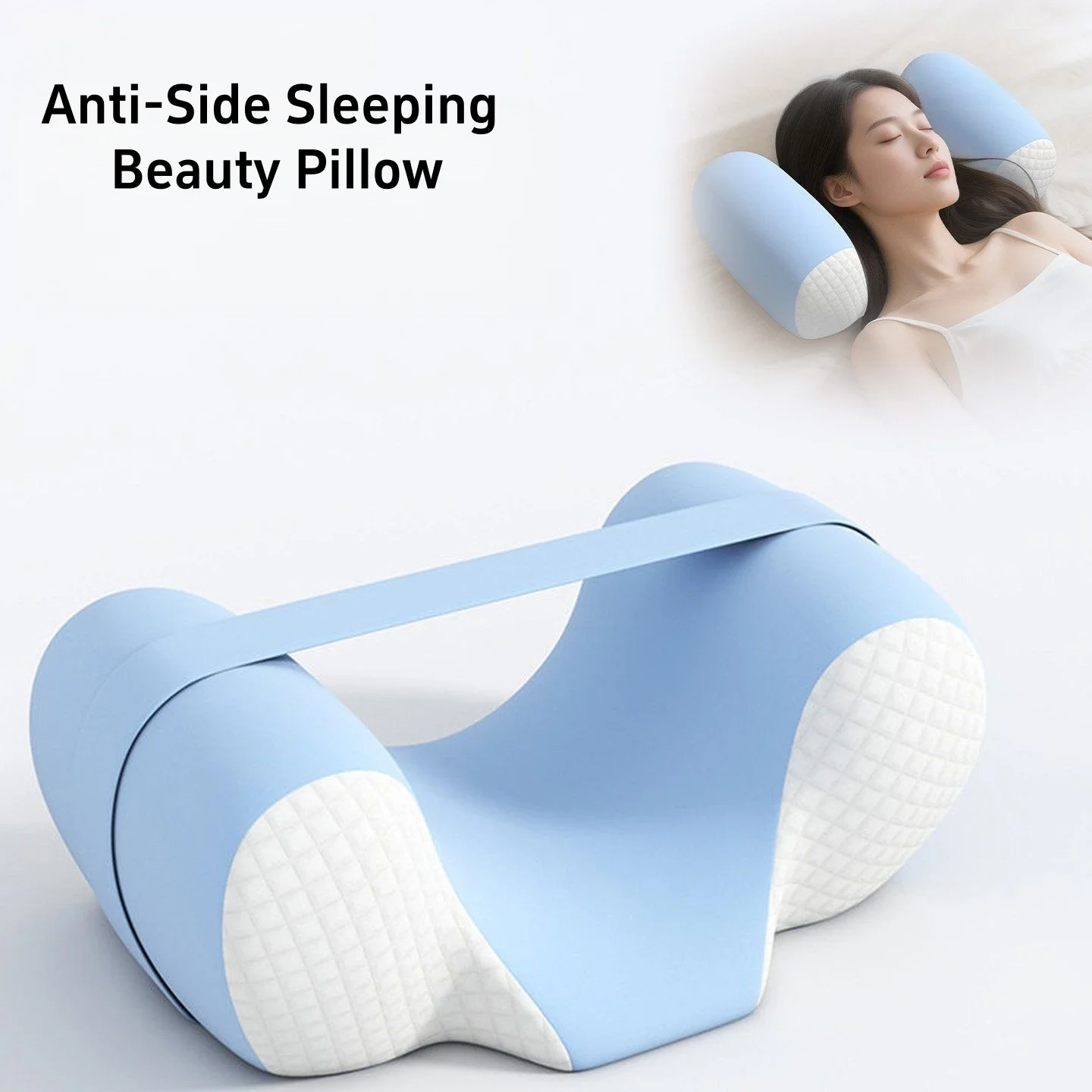Anti-Side Fixed Posture Correction Beauty Postoperative Anti-Turn Over Side Lying Cervical Nasal Line Supine Sleeping Pillow
