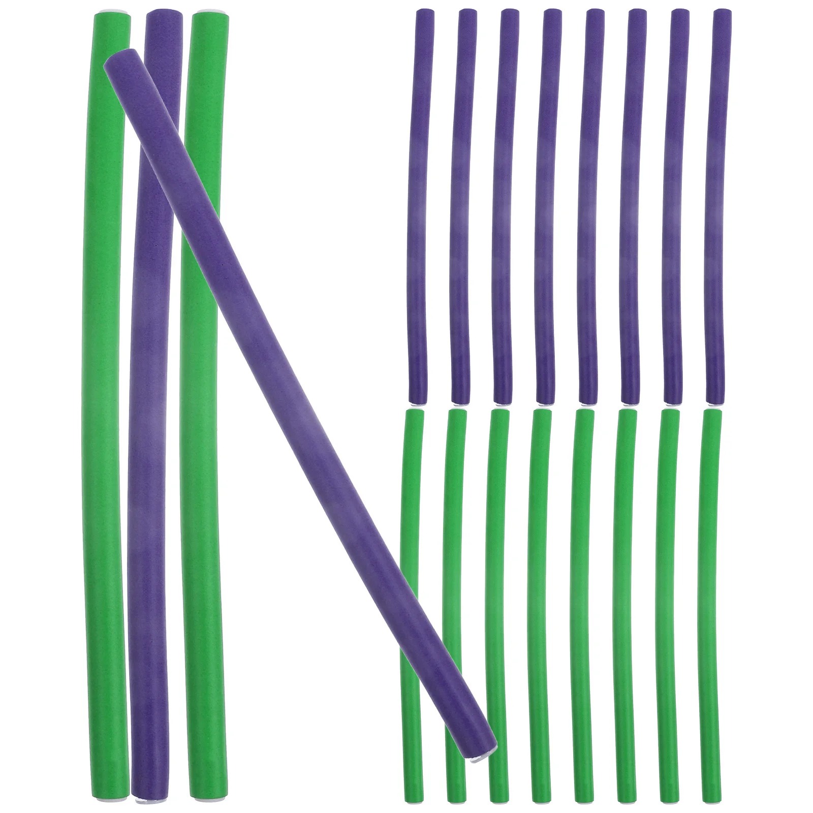 

2Packs Hair Curler Rollers Heatless Flexible Curling Rods Foam Curlers for Women Soft No Heat Curl Headband Hair Styling Tool