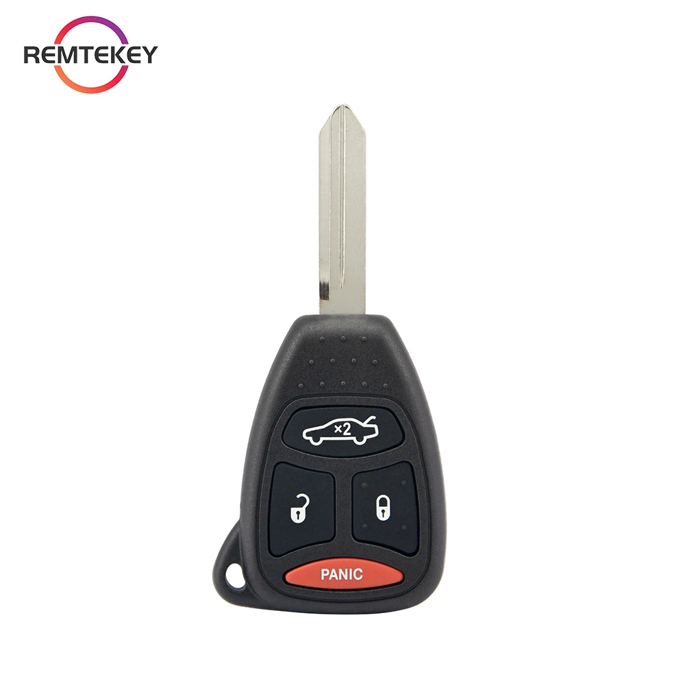 REMTEKEY Car Remote Key Fob FCC KOBDT04A Remote Head Key Big Button 315Mhz for Chrysler 300 Dodge Durango Charger Jeep Grand