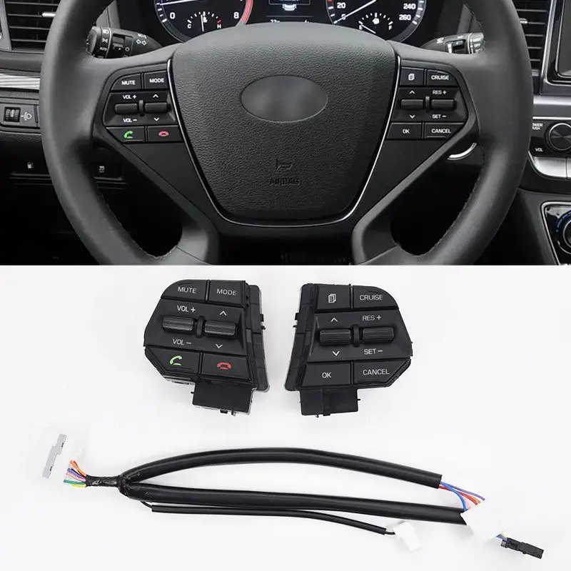 Steering Wheel Multi-function Control Button For Hyundai Sonata LF 9th Gen Audio Cruise Switch