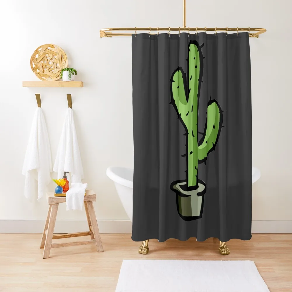 

Cactus type Bd drawing Shower Curtain Shower Bathroom Shower Set For Bathroom Cute Bathroom Accessory Curtain
