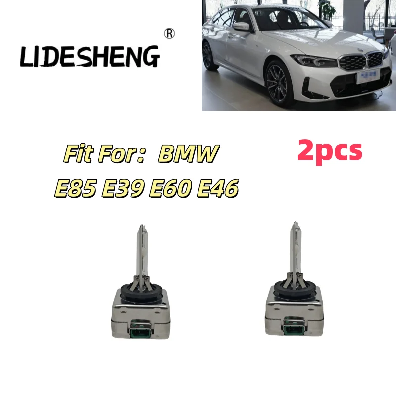 63217160806 2PCS 6500K HID XENON HEADLIGHT BULBS SET For BMW  E85 E39 E60 E46