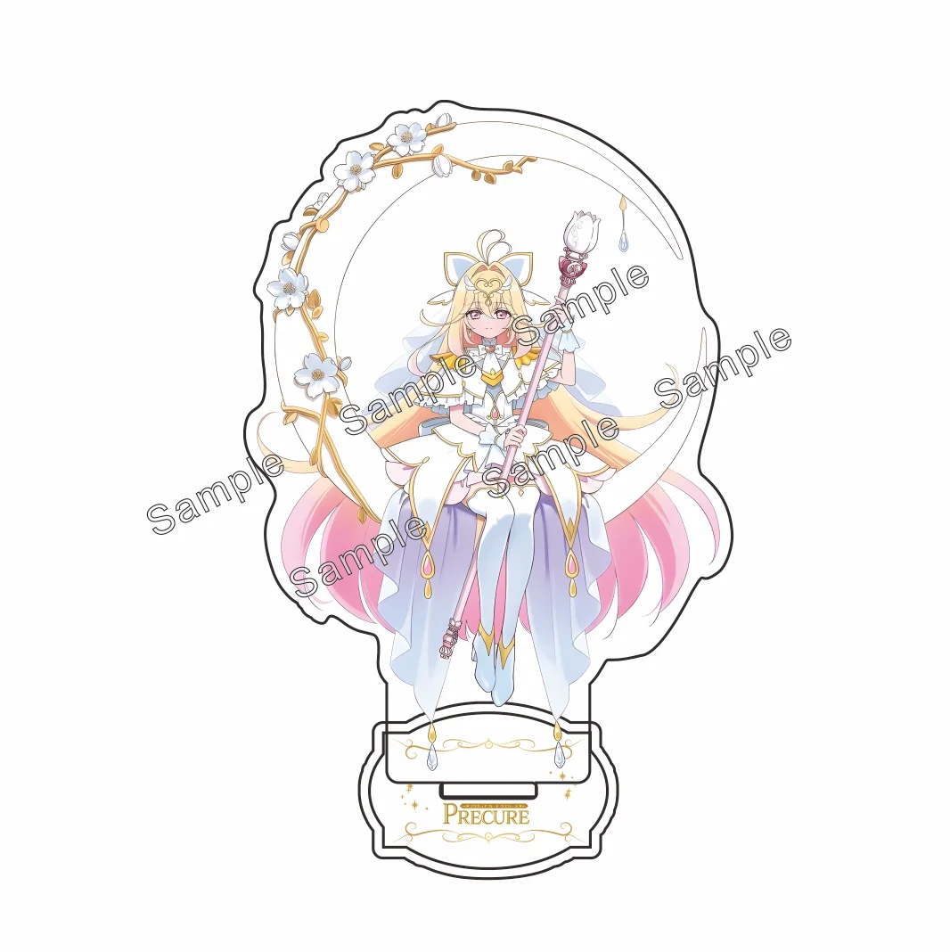 Pretty Cure Detective Acrylic Keychain, Clear HD Double Sided Print Anime Keyring, Cute Girl Bag Pendant, 2026 New Arrival