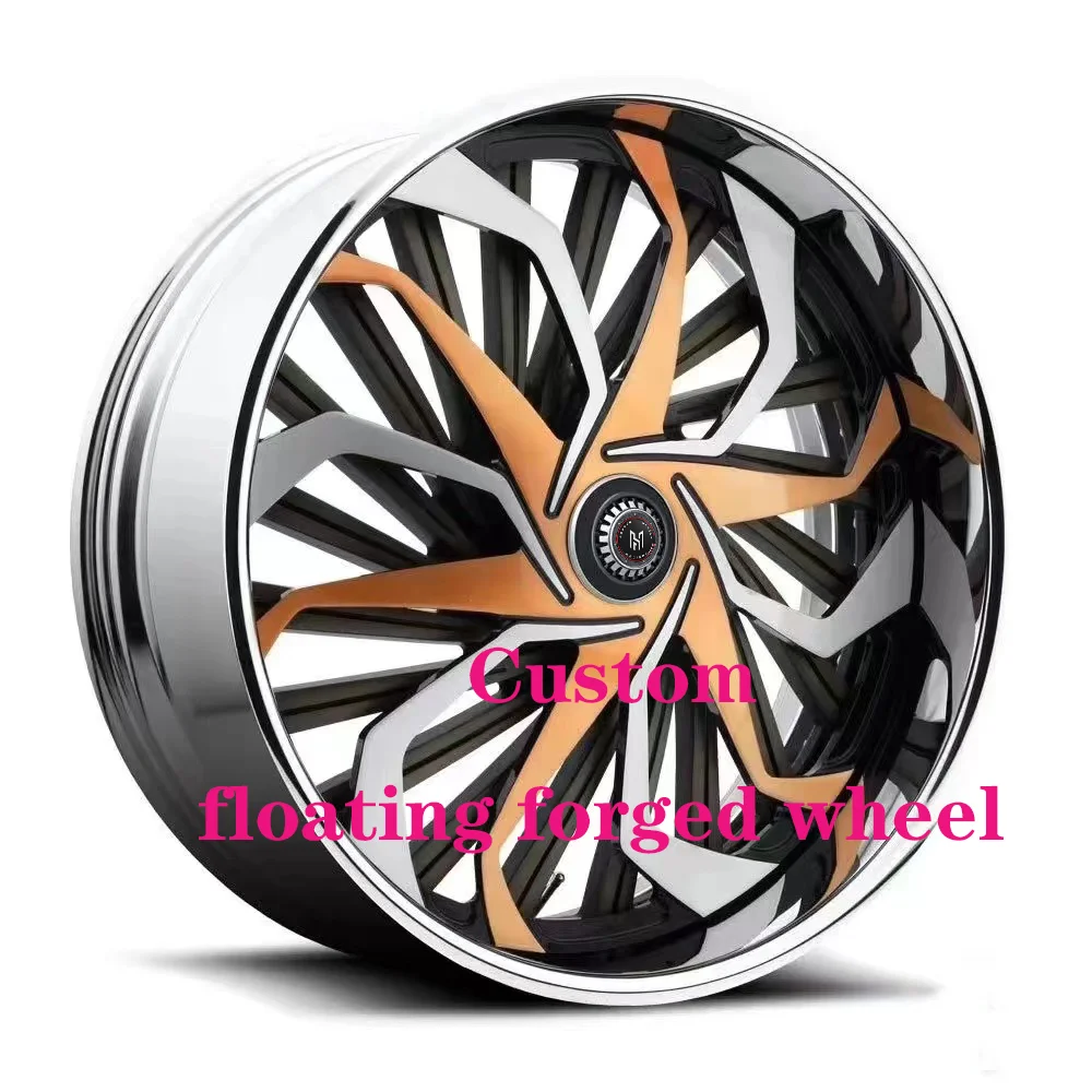 HADISON Personalization Custom Forged Spinner Floating Wheels 20 22 24 26 Inch 6061-T6 Aluminum Alloy Classic Car Wheels Rims