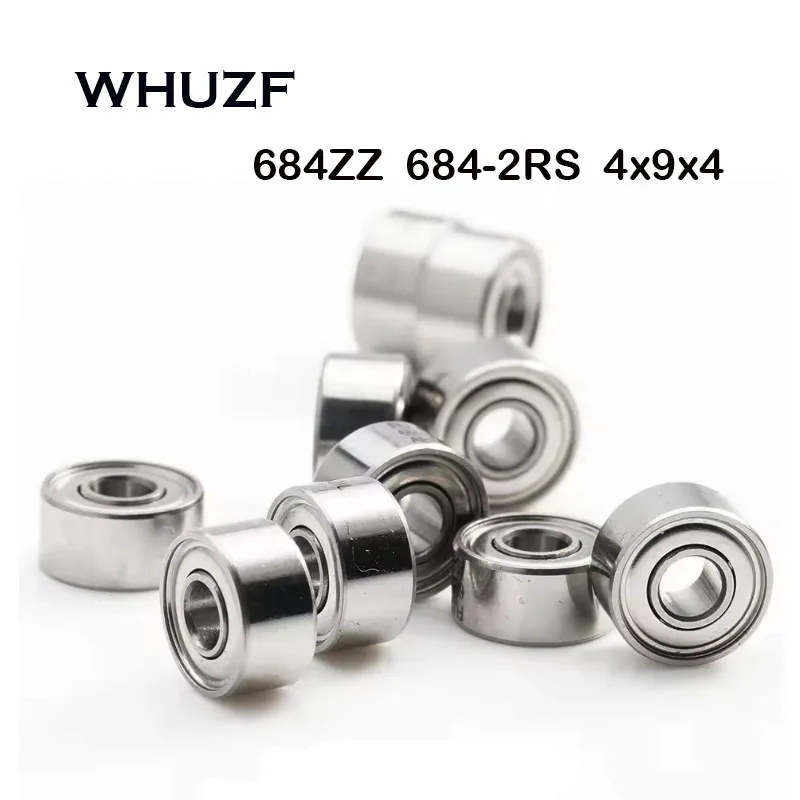 684 Bearings 5PCS 684ZZ 684-2RS 4*9*4mm ABEC-7 Metal Sealed Transmission Accessories Chrome Steel Bearings