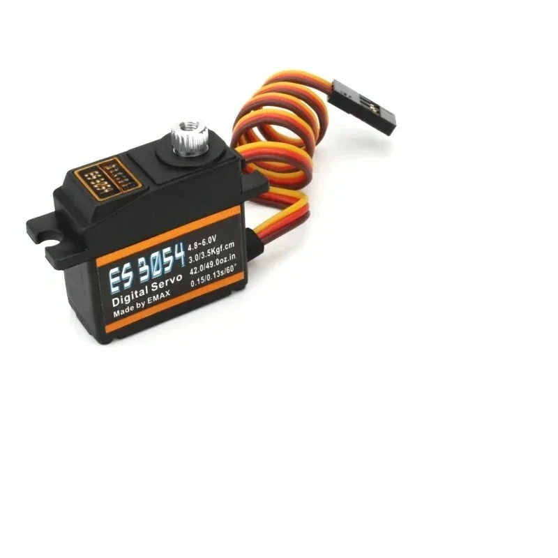 

10PCS Emax ES3054 17g 3.5kg 0.13sec Metal Gear Digital Servo For RC Airplane (ES3154 Upgraded Version)