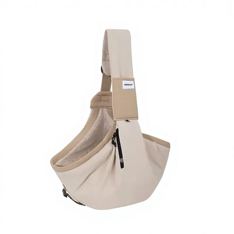 

Pet Travel Bag Nylon Adjustable Shoulder Strap Hands- Sling Tote for Dogs Cats Outdoor Walking, Pet Accessories