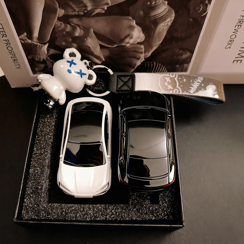 أزياء شخصية ل BYD ختم سيارة نموذج مفتاح القضية ل هان Ev Tang Dm تشين زائد سونغ برو ماكس يوان دولفين حافظة مفاتيح السيارة #5