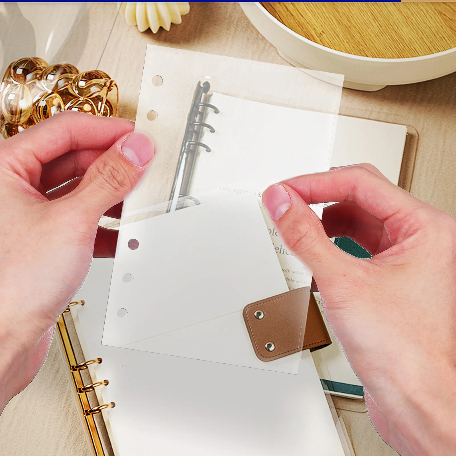 20Pcs A6 Clear Bind…