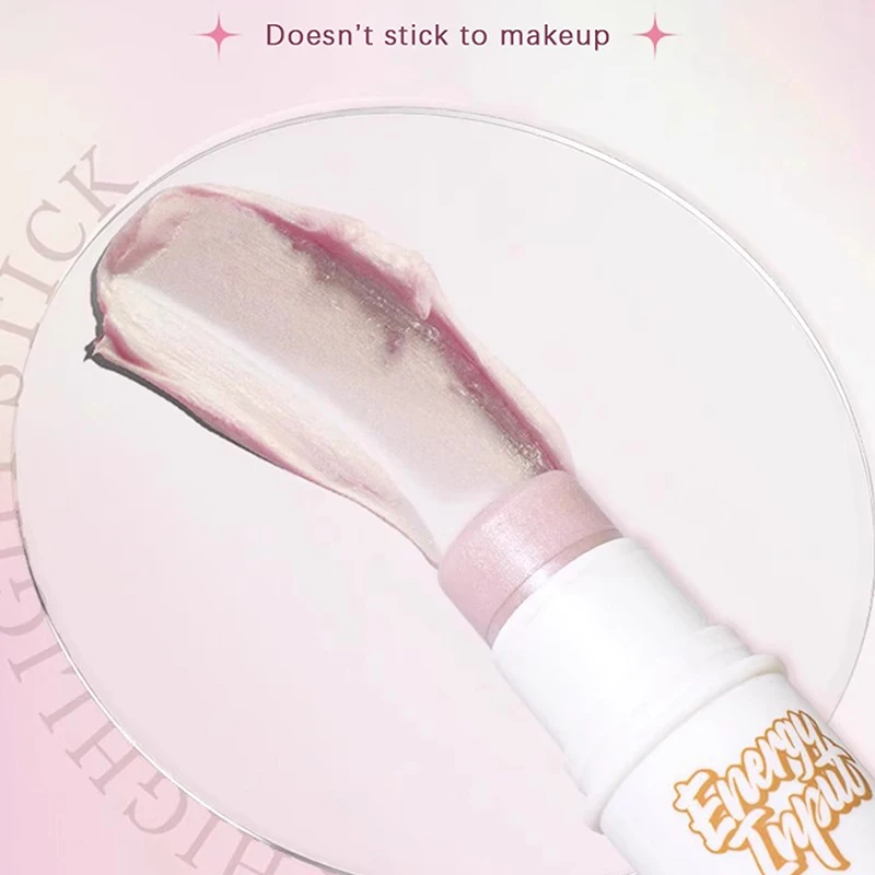 Highlight Rouge Stick lang anhaltende natürliche Gesichts kontur aufhellen Make-up-Tool unsichtbare Poren Körper beleuchtung Kosmetik