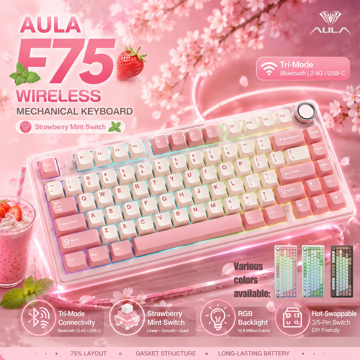 tastiera-meccanica-wireless-aula-f75-bluetooth-50-24g-cablata-hot-swappable-rgb-keycap-pbt-layout-75-tastiera-da-gaming
