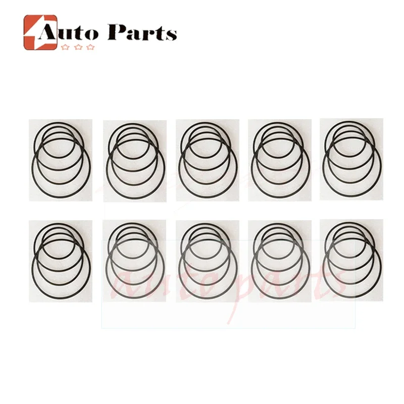 10sets  JF015E RE0F11A  Transmission Clutch Repair D-ring Pulley Kits  For Nissan Sentra  Gearbox Oil Seal Rings JF015