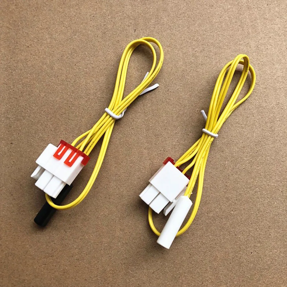 

2Pcs 5K Temperature Sensor Refrigerated Temperature Probe For Refrigerator Defrosting Sensor Temperature Sensor Probe Parts