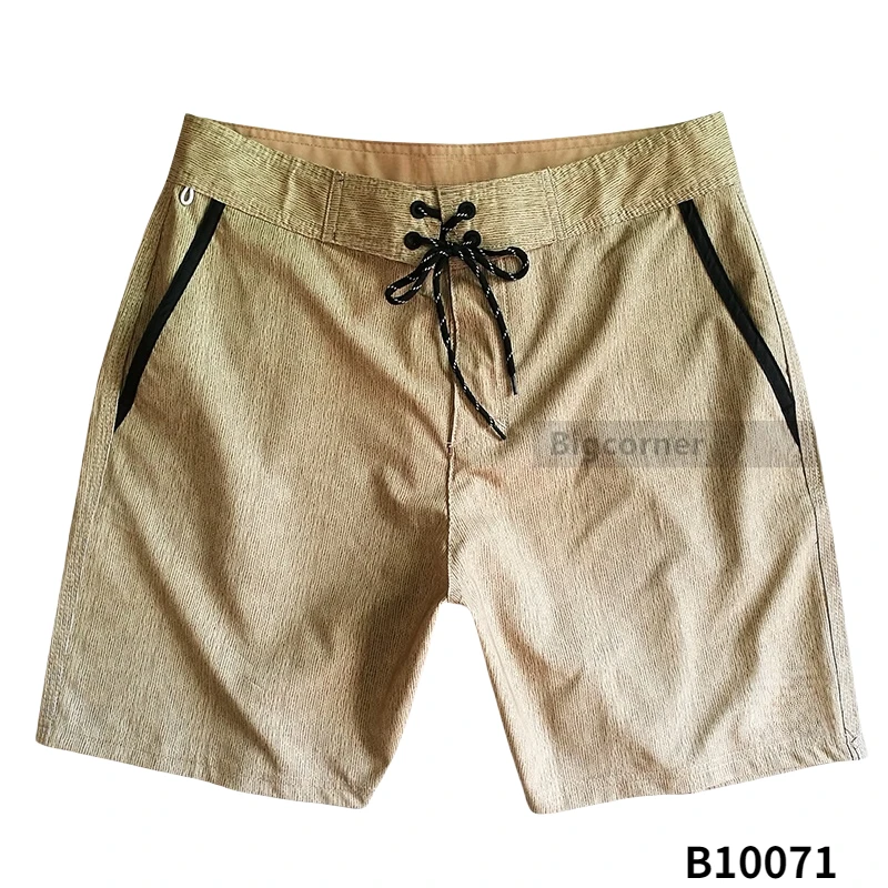 Schnell trocknende Boardshorts für Herren, Sport-Badehose, Strandshorts, Surfshorts mit Tasche