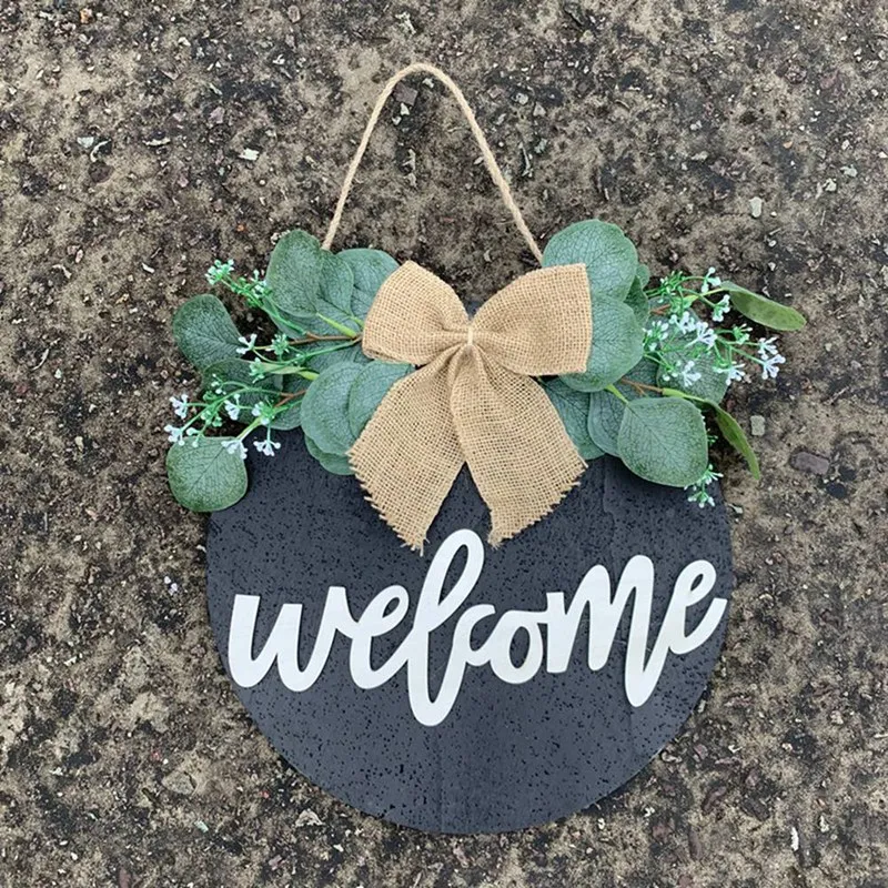 6 Stuks Houten Cirkels Voor Ambachten Onafgewerkt Houten Plak Blanco Ronde Houten Deur Hanger Bord