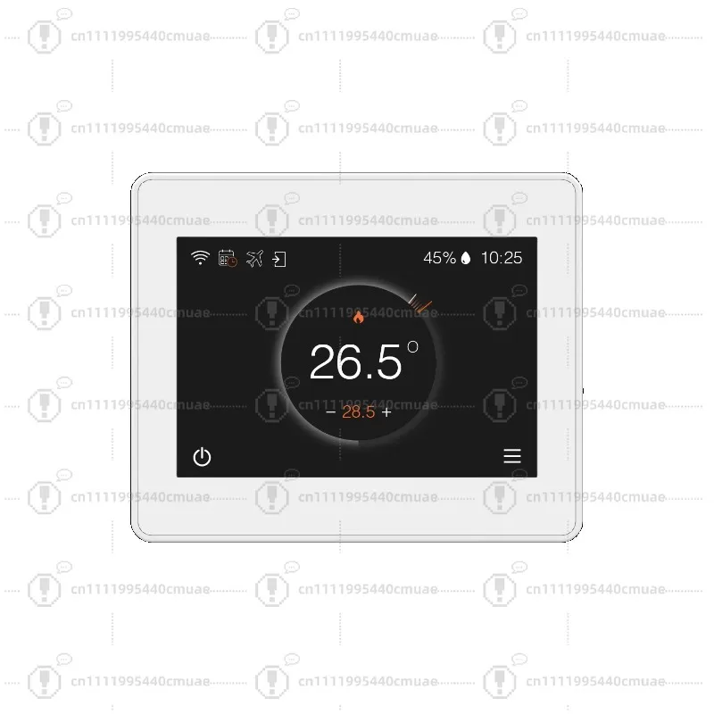 Smart WiFi Thermostat Electric/Boiler/Valve/Underfloor Hot Water Large Screen HVAC/AC Controller