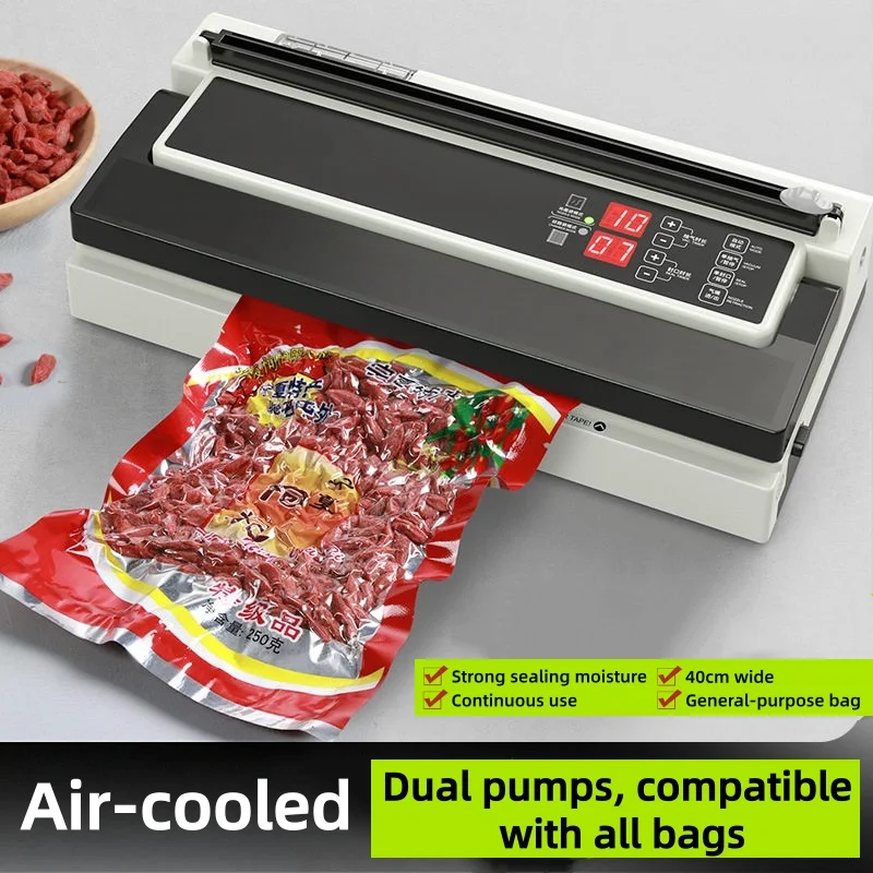 Commercial Vacuum Sealing Machine Multi-function Food Vacuum Sealing Machine Meat Fruit Food Fresh-keeping Packing Machine
