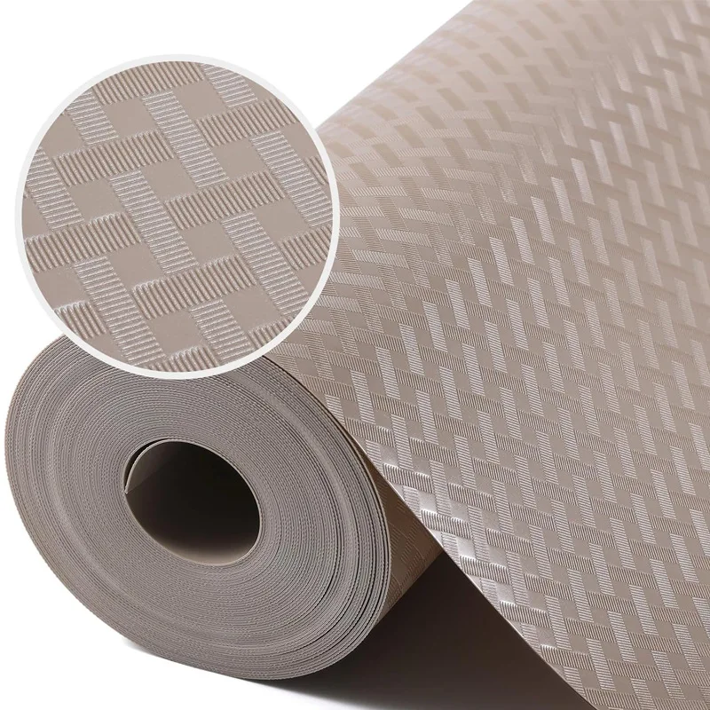 

Non Adhesive Drawer Mats EVA Material Fridge LinerShelf Liners for Kitchen Cabinets Waterproof Kitchen Cupboard Liner
