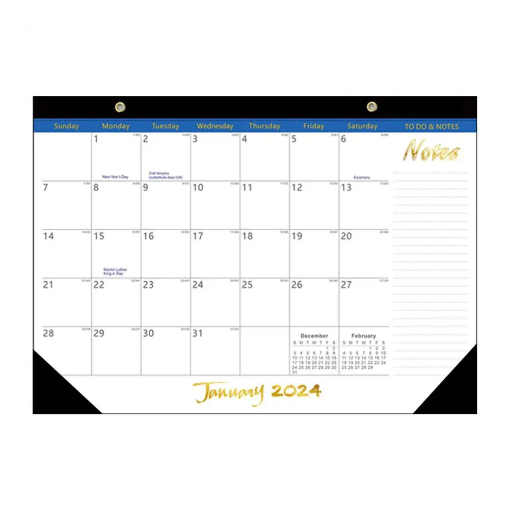 Office Decoration Calendar 365-day Countdown Desktop Calendars Multifunctional Durable Beautiful English Calendars for 2024-2025