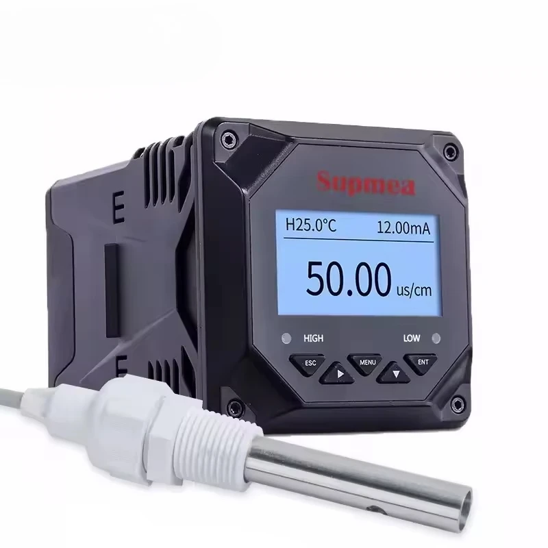 

High Accuracy Industrial Probe Online Ec Controller EC Meter Conductivity Meter