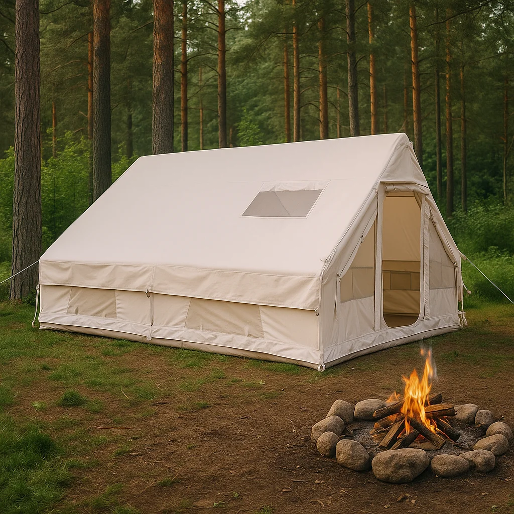 Khaki Oxford Fabric… - image