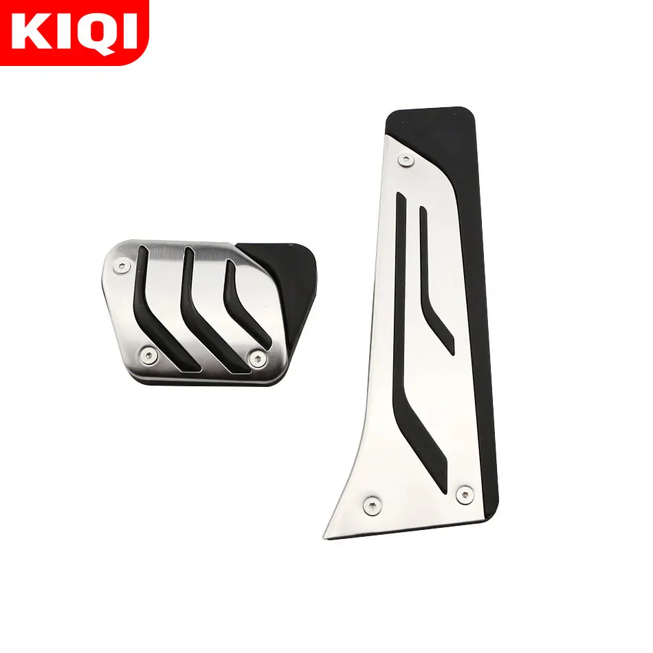 Car Pedals Fit for BMW X3 F25 2011 - 2017 X4 F26 2014 - 2017 LHD Fuel Gas Brake Clutch Foot Rest Dead Pedal Pad Cover Replace