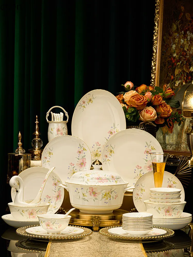 

PZ-13 ceramic dinnerware: exquisite and high-end dinnerware sets for home use