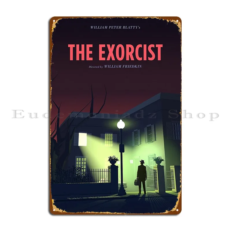 The Exorcist Metal Signs Pub Club Garage Decoration Wall Plaque Designs Tin Sign Poster