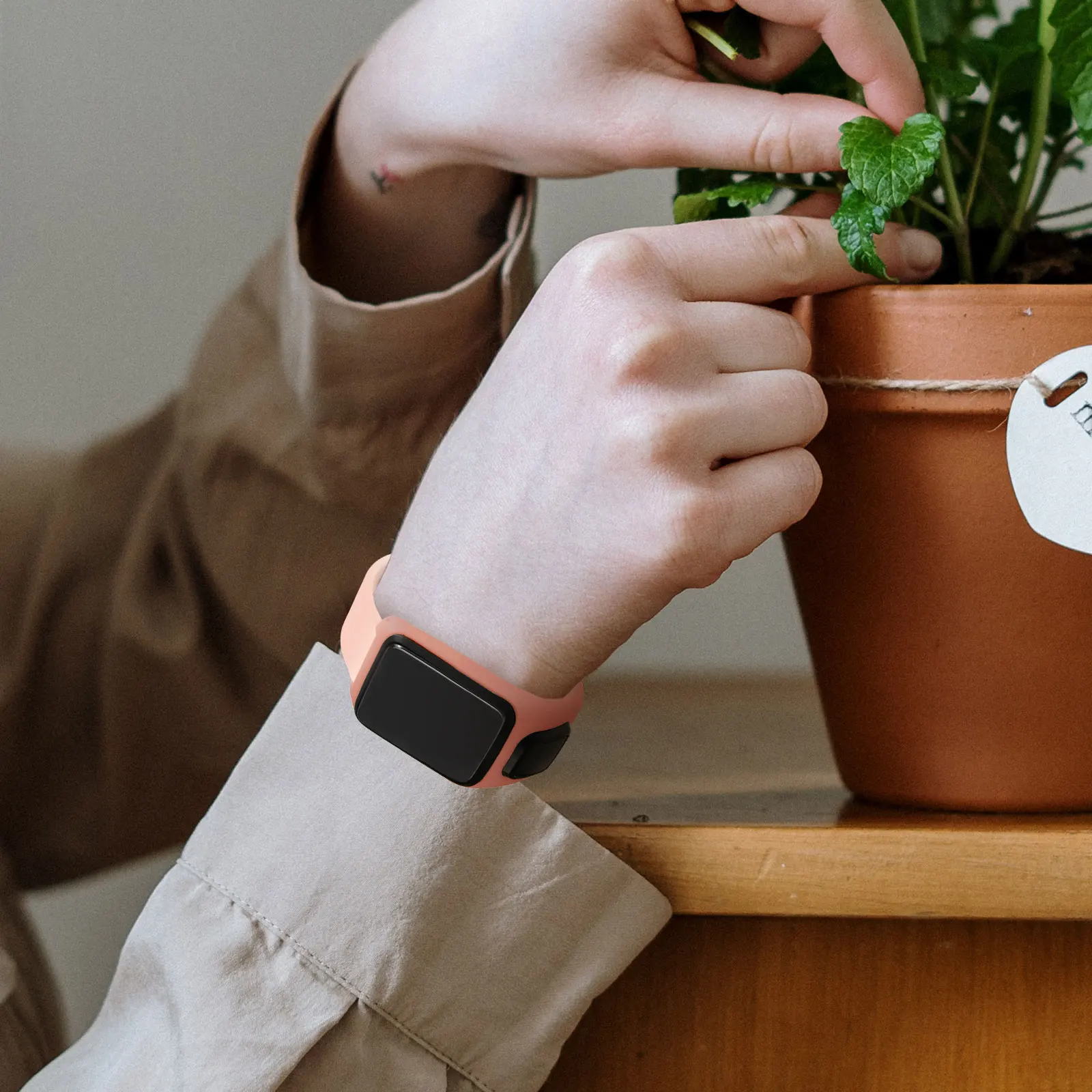 Tali Jam Tangan Satu Warna Silikon Premium Dapat Disesuaikan Nyaman Dipakai Akses Layar Penuh Mudah Dipasang Untuk Runner3 Adventurer