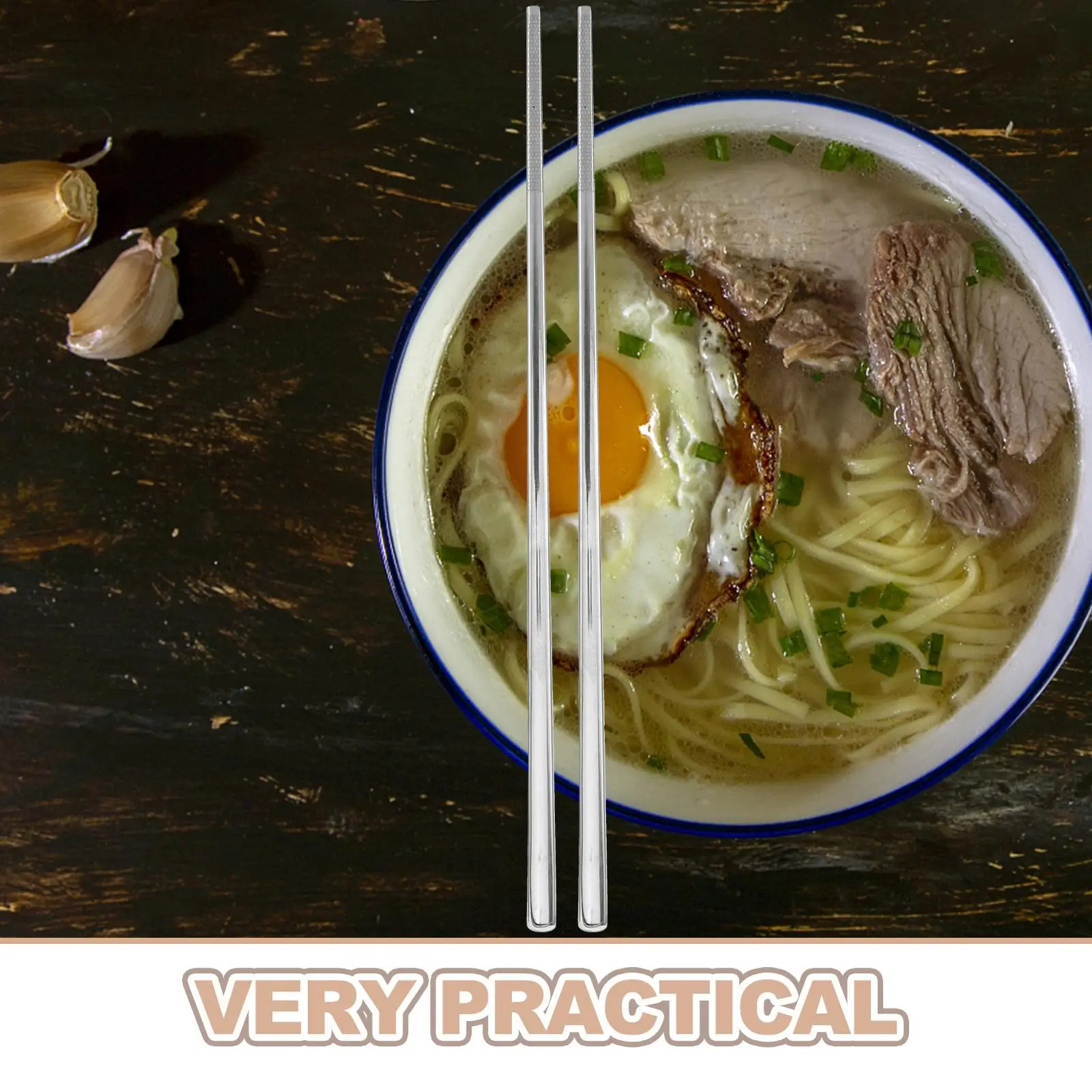 Stainless Steel Cutlery Set Chopsticks Spoons Portable Camping Reusable Dinnerware Outdoor Dining Travel utensils case included