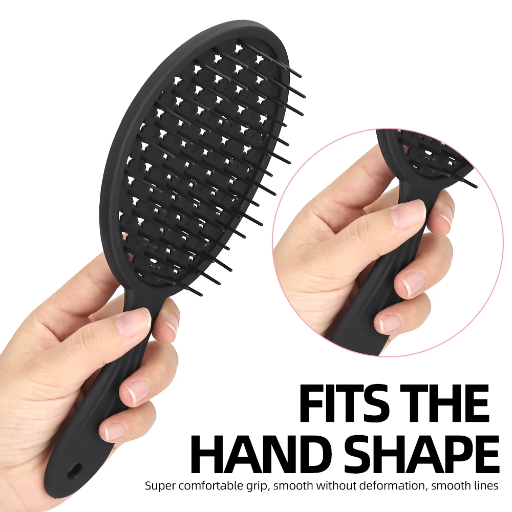 Air Cushion Comb Scalp Massage & Painless Detangling, Anti-Static for Natural Synthetic Hair, Styling Tool for Travel Gym Office
