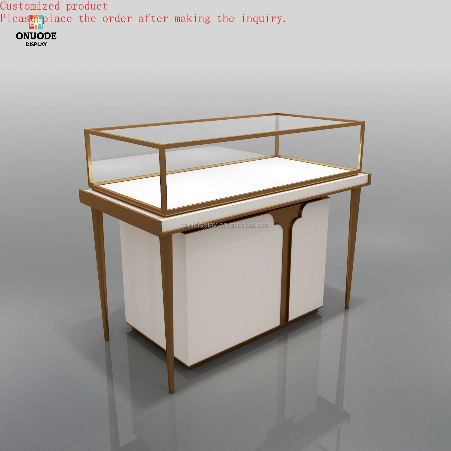 

Custom.Custom Interior Decoration Jewelry Store Showcases Window Display Rack Designs for Custom Jewelry Showcase