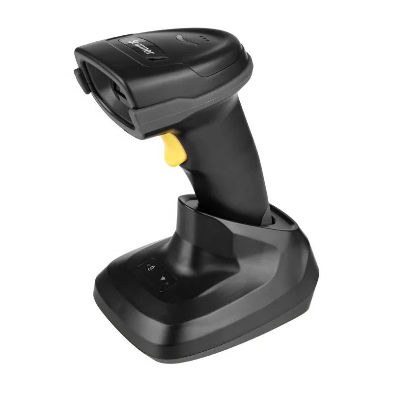 1D 2D Handheld Wireless Bluetooth USB Wired Barcode Scanner for Android IOS Windows