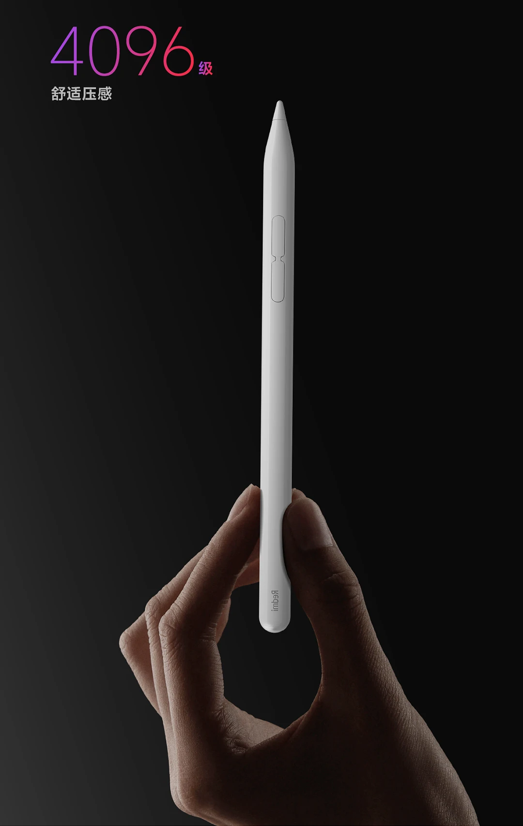 قلم Redmi Pad Pro الأصلي لجهاز Xiaomi Redmi Tablet Pro 12.1 "رسم الكتابة قلم رصاص ذكي 80 مللي أمبير في الساعة شحن من النوع C