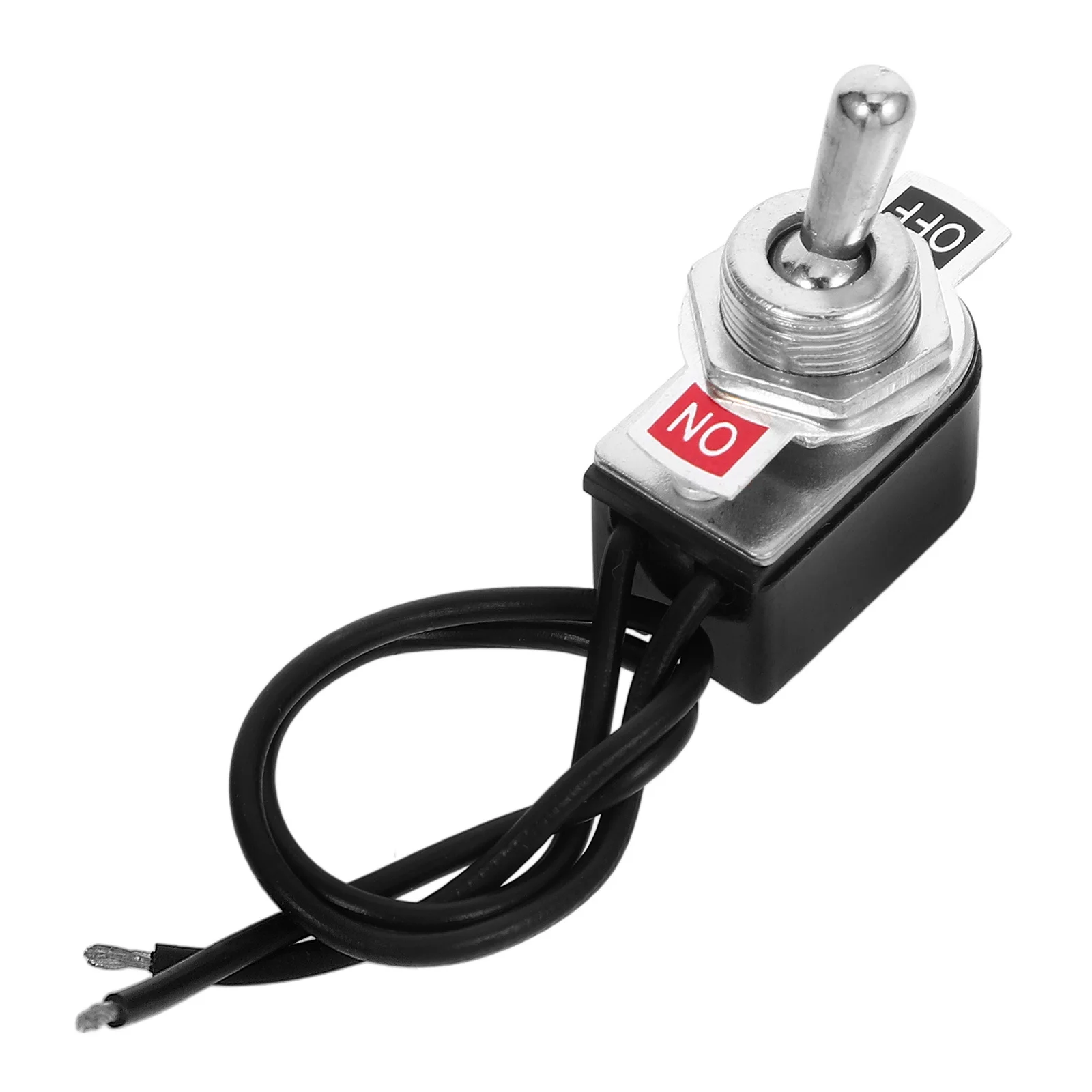 

5 Inch Wire Toggle Switch Spst On Off On Mini Rocker Switch For Car Auto Marine Vehicle Boat Atv Motorcycle Use