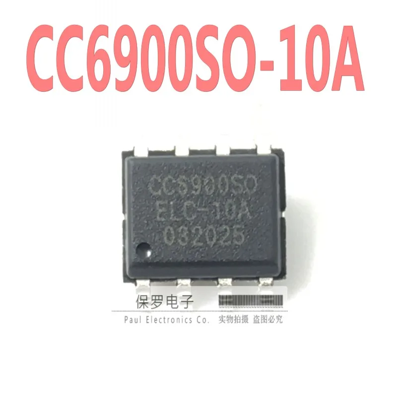 10pcs/ CC6900SO-5A/10A/20A/30A Hall current sensor SOP-8 isolation withstand voltage 100V