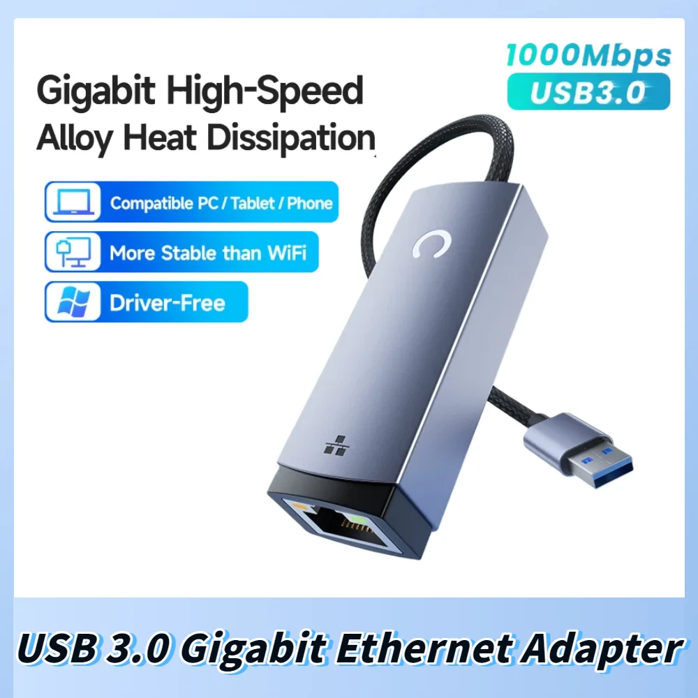 Adattatore USB 3.0 a RJ45 da 1 - Laptop External Accessories recensione e prezzo