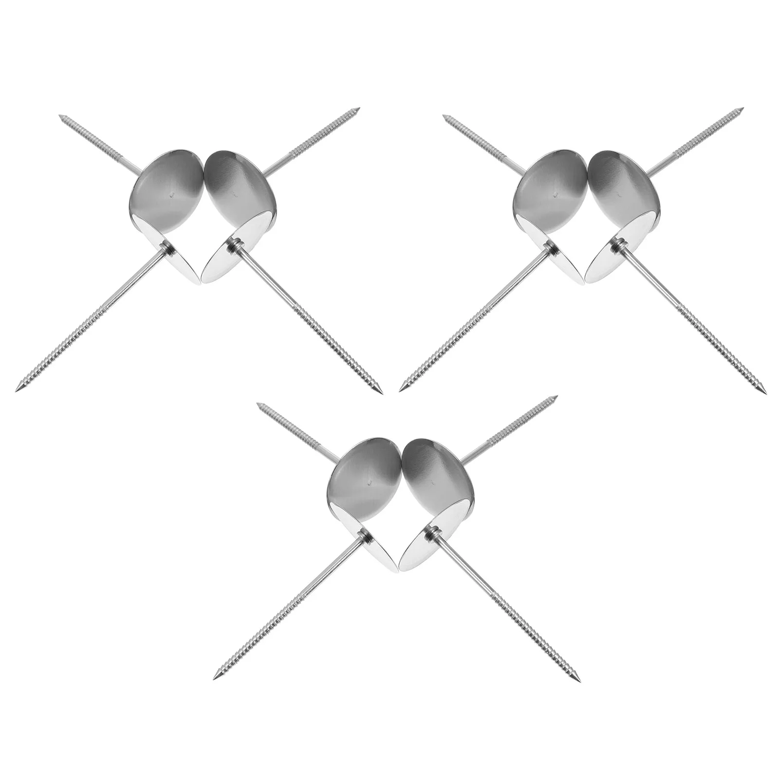 

12 Pcs Flower Nail Mold Stainless Steel Baking Creative Baking Tools Tools Reusable Washable Ideal Gift DIY Cake Decoration