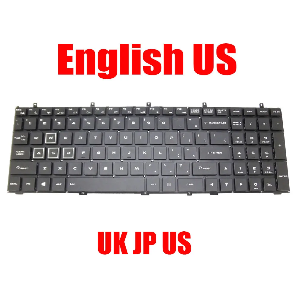 US UK JP Keyboard For Quanta NL8 NL8B NL8C NL8E NL8K NL8H AENL8U00010 AENL8E00010 AENL8J00010 English United Kingdom Japanese