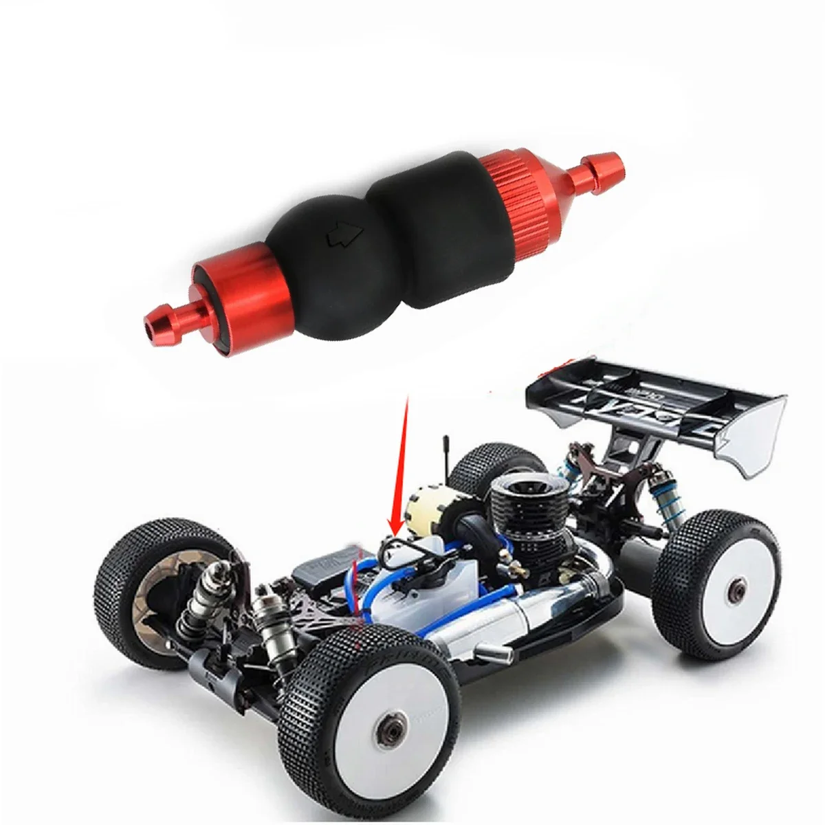 Universal Manual Gas Oil Pump Car Fuel Pump Hand Pump for HSP Himoto Redcat Engine On-Road Buggy/ RC Car