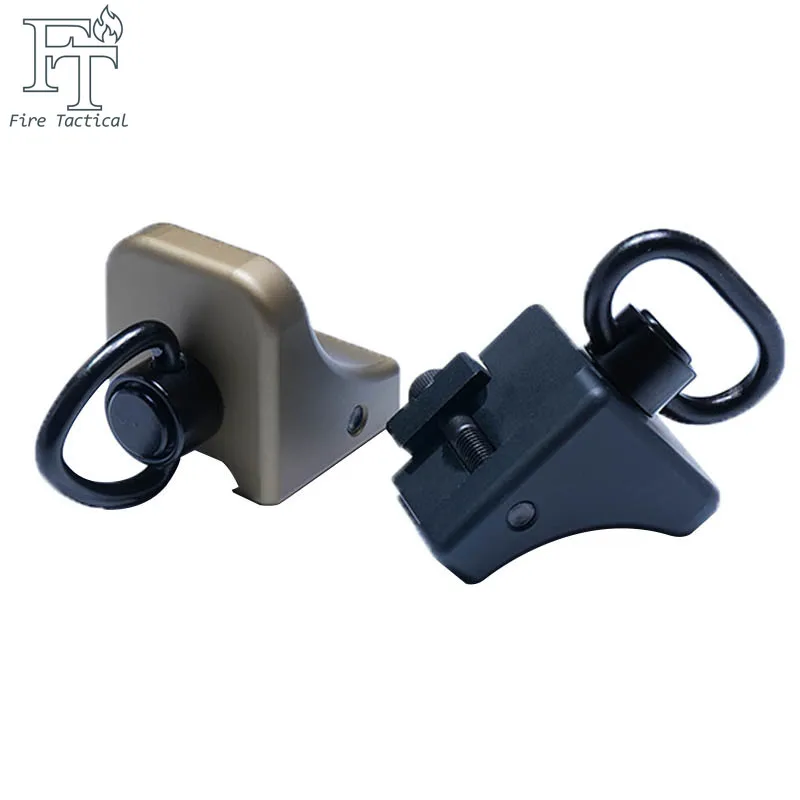 CNC Taktische 45-Grad-QD-Schultergurt-Halterung Express-Setup QD-Drehadapter Schultergurt-Metallbasis Jagdzubehör Passend für 20mm Schiene – Detail 2